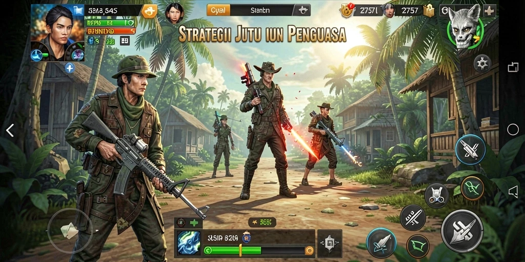 Tampilan gameplay strategis di 2757 yang seru dan menantang.