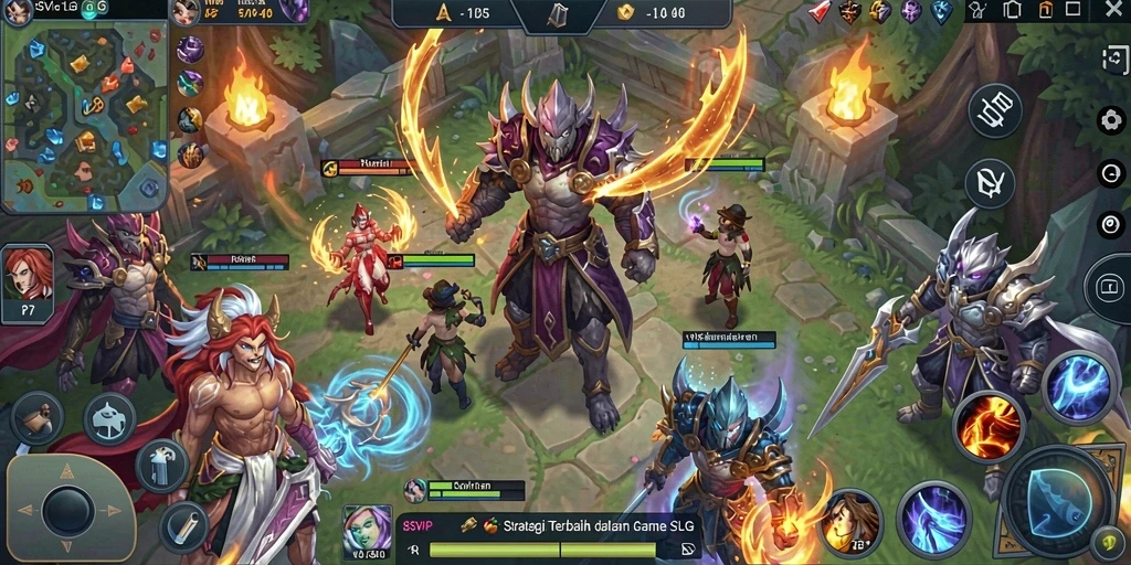 Screenshot menunjukkan gameplay seru dari 8SVIP dengan strategi SLG yang mendalam.