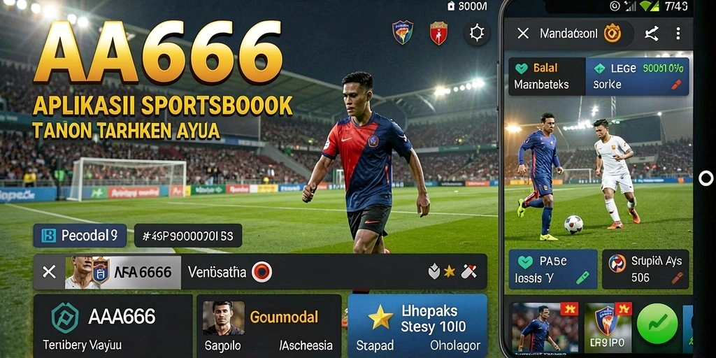 Tampilan screenshot dari gameplay taruhan di AA666.