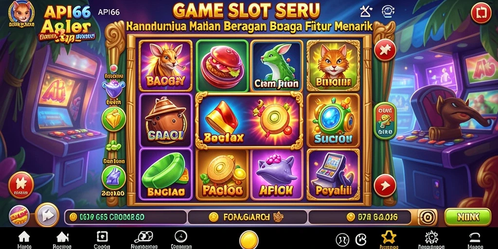 Gameplay seru API66 dengan grafis menawan saat berputar di mesin Slot.