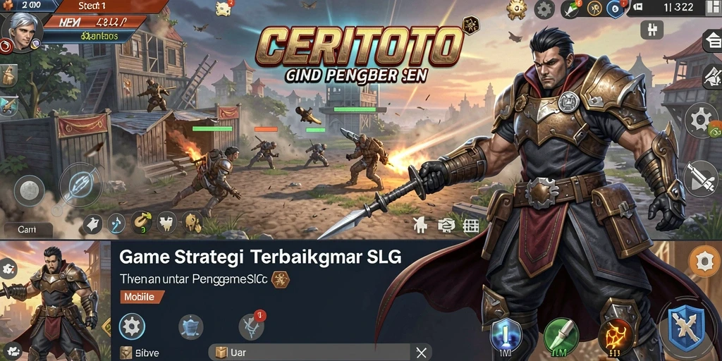 Tampilan gameplay menegangkan dalam CERITOTO dengan strategi yang intens.