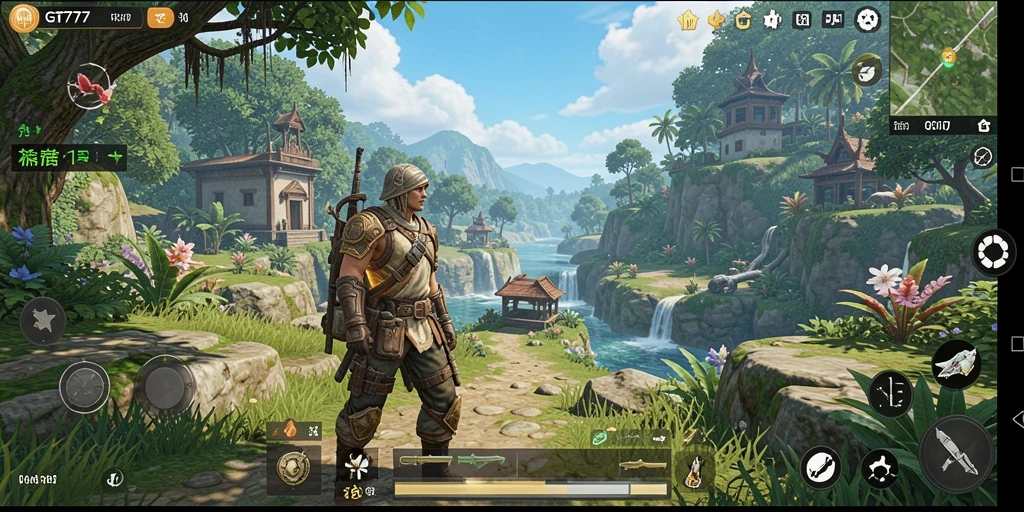 Gambar menangkap aksi mendebarkan di dunia Open World GT777.