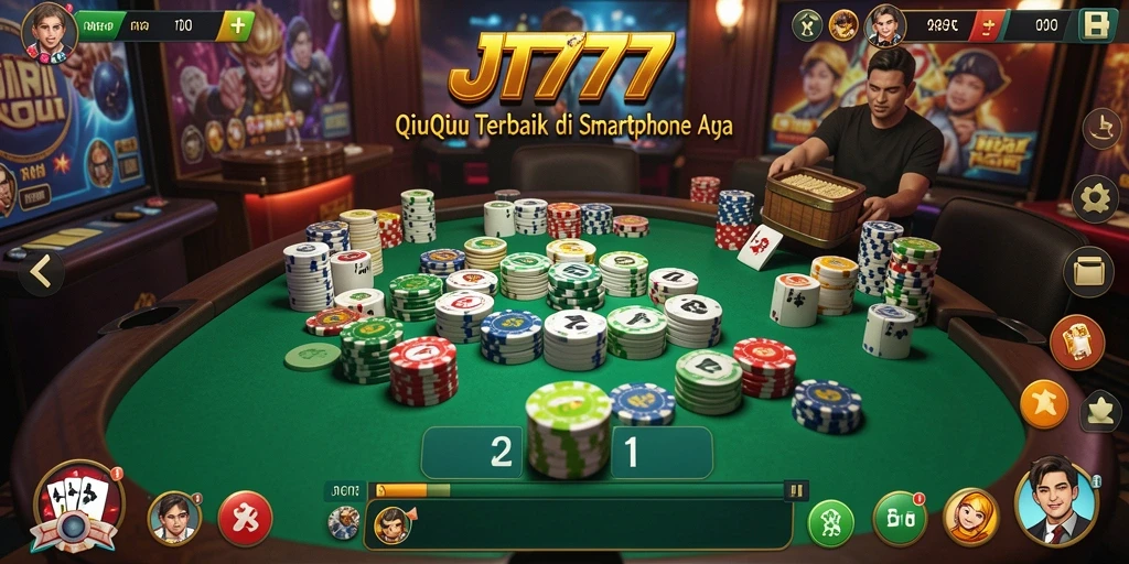 Tampilan gameplay JT777 yang seru dan menantang.