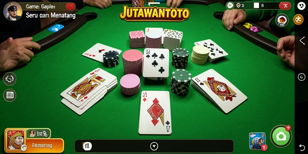 Tampilan gameplay seru dari JUTAWANTOTO yang menarik.
