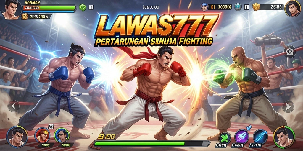 Tampilkan gameplay seru LAWAS777 dengan pertarungan yang mendebarkan.
