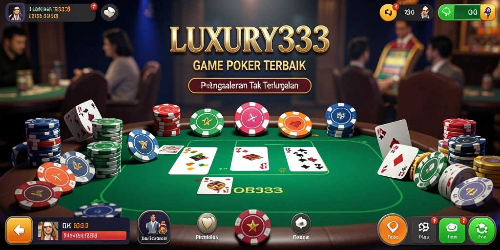 Tampilan permainan LUXURY333 yang menegangkan dan mengasyikkan di layar.