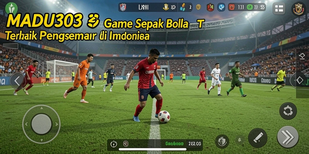 Tampilkan gameplay seru dengan pertandingan sepak bola langsung.