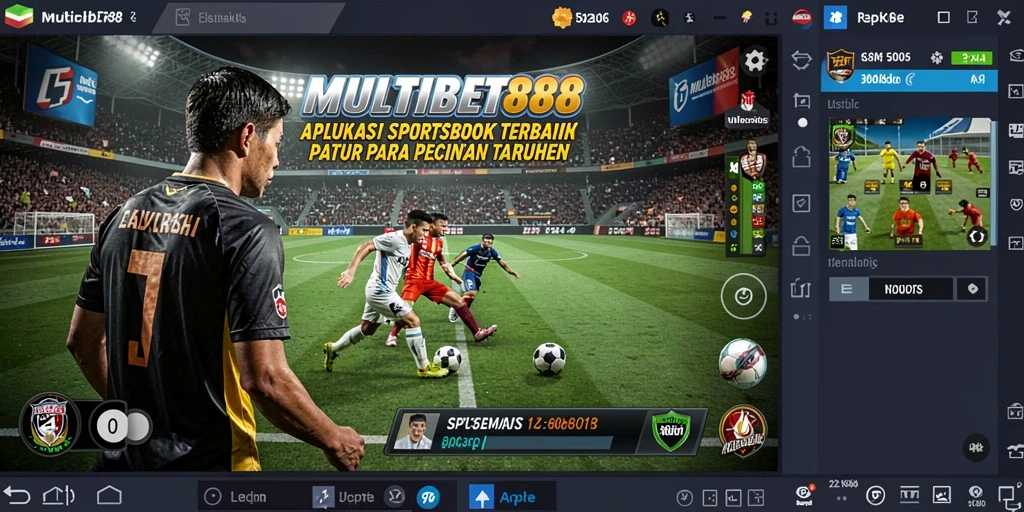 Tampilan gameplay MULTIBET88 saat bertaruh pada olahraga.