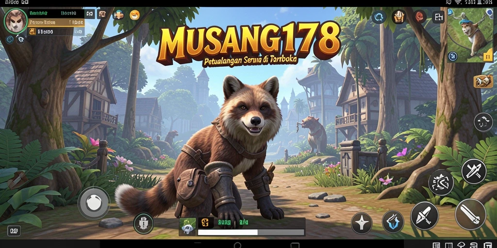 Tangkapan layar dari gameplay <strong>MUSANG178</strong> yang menampilkan petualangan seru dan menantang.