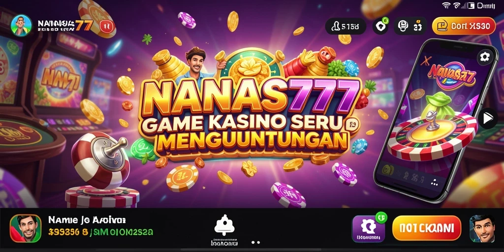Tampilan menarik dari gameplay Kasino yang mengasyikkan.