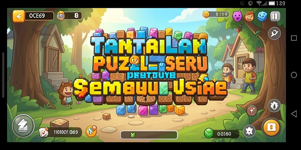 Tangkapan layar utama OCE69 menunjukkan gameplay menantang dan grafis yang menarik.