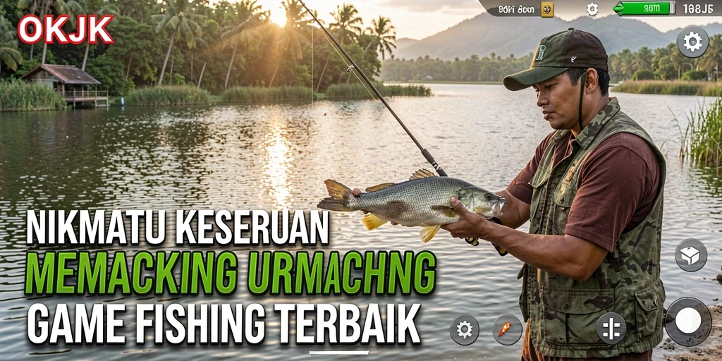 Tangkap ikan terbesar dalam gameplay memancing yang seru.