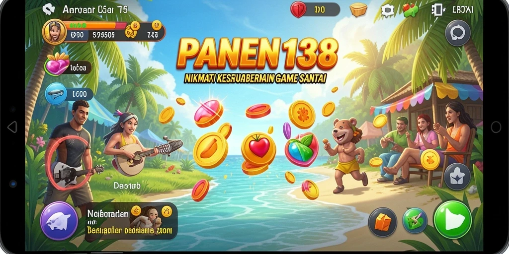 Screenshot gameplay PANEN138 menampilkan aksi seru yang menghibur.