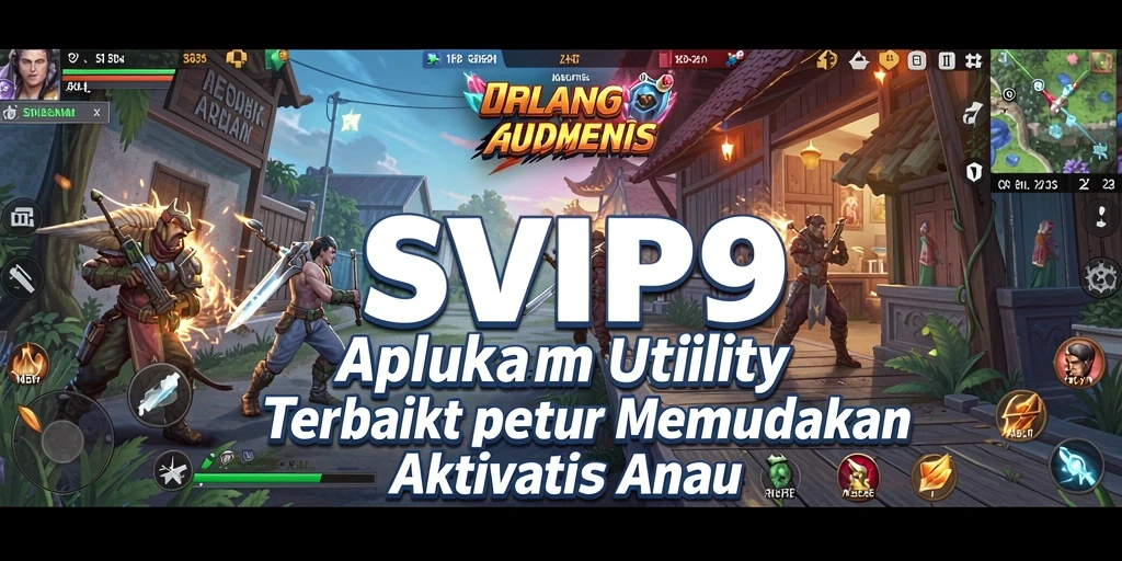Tampilan antarmuka user-friendly SVIP9 yang mendukung produktivitas.