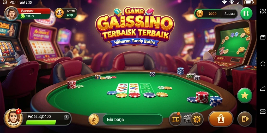 Screenshot V07 menampilkan gameplay Kasino yang menarik dan interaktif.