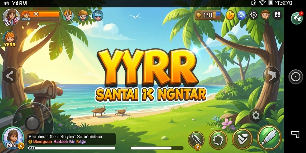Tangkapan layar <strong>YYRR</strong> menampilkan gameplay seru yang menghibur.